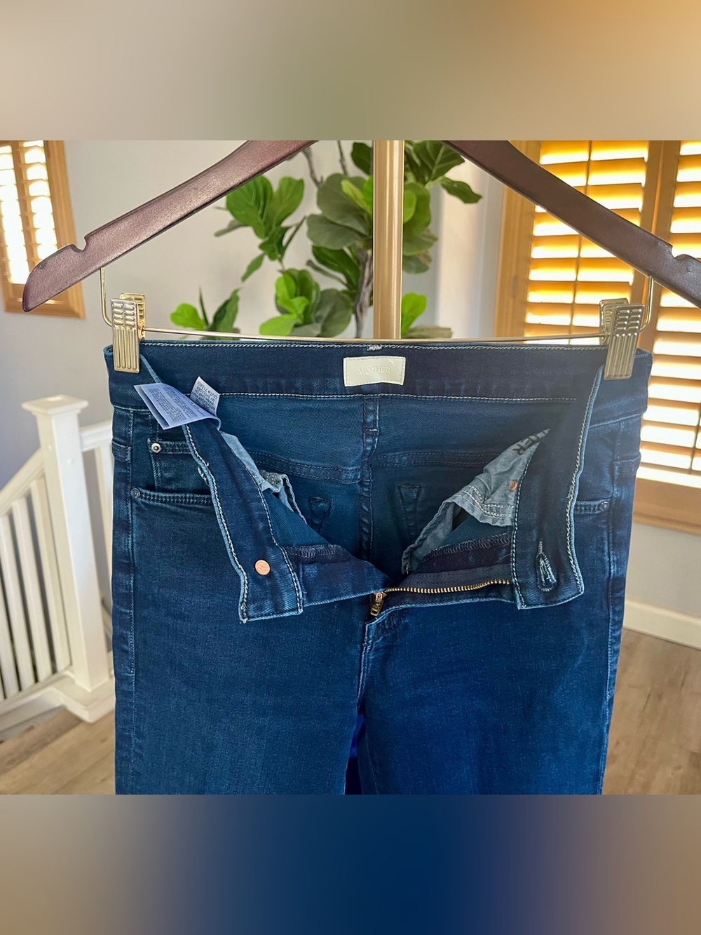 MOTHER - The Weekender Fray Jeans Women’s Size 25 - Picture 7 of 12
